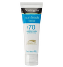 Neutrogena Sun Fresh Protetor Solar Facial Fps70 40g
