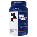 Iso Whey Protein Max Titanium Morango 900g Suplemento Alimentar em Pó